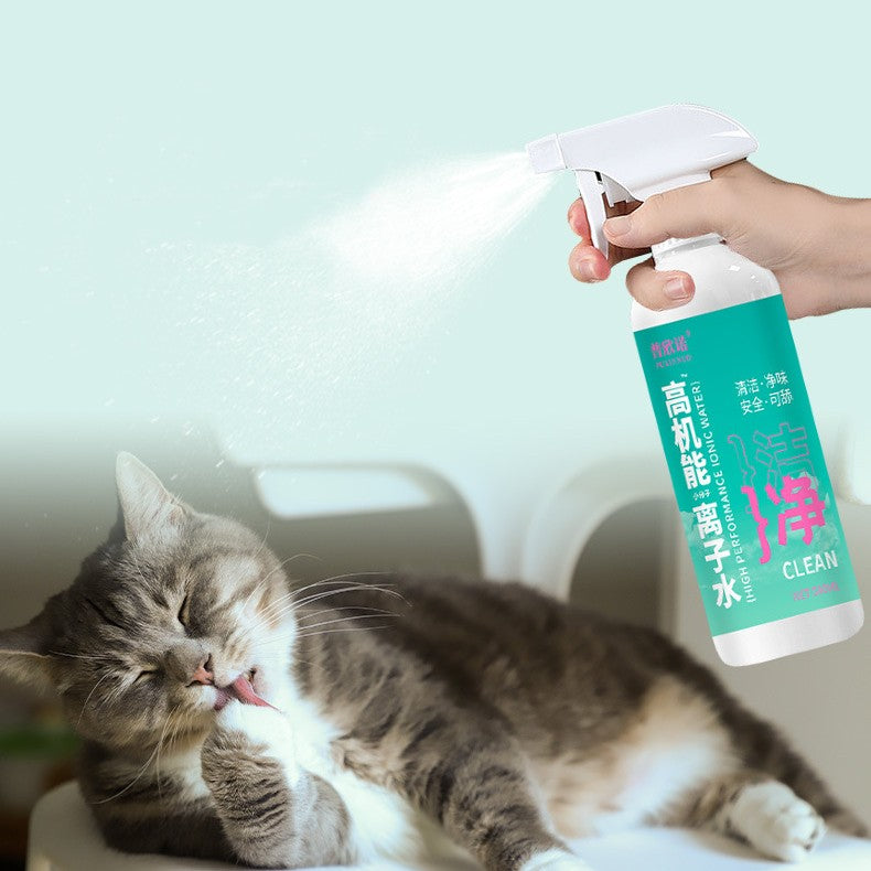 ionized water dog grooming products